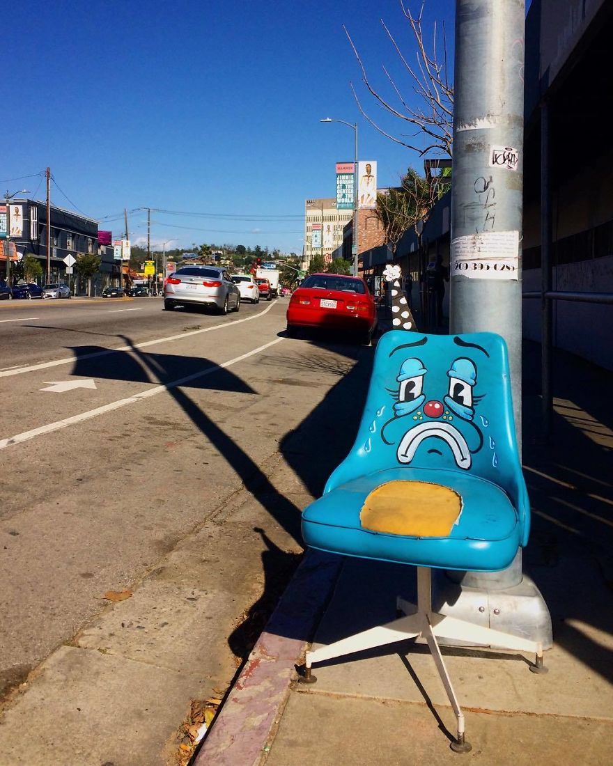 Sad Blue Chair...
