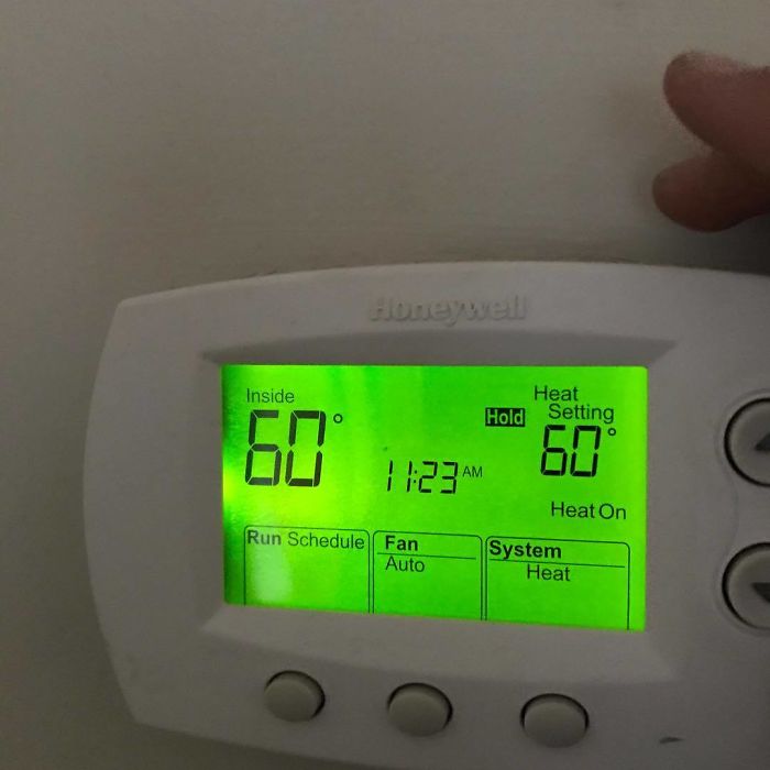 Wife Needs To Keep The House A Nice Balmy 60 Degrees To Be Able To Nap For Work...