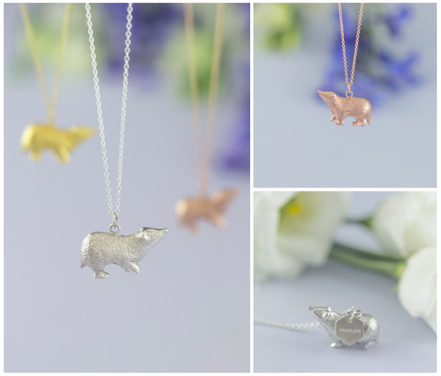 I Make Characterful Animal Jewellery For Him And Her Out Of Precious Metals