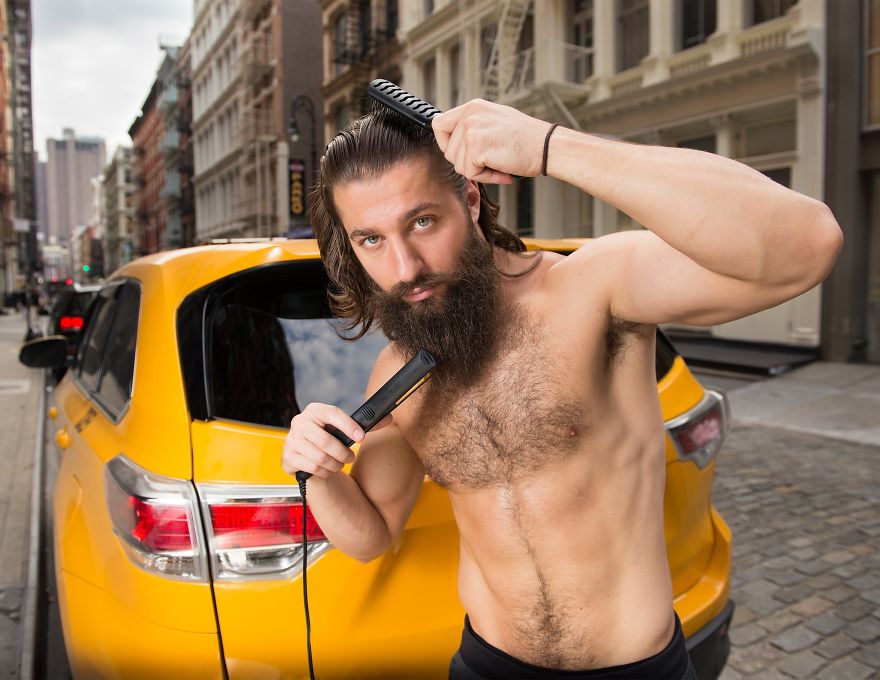 Calendar Gathers New York Taxi Drivers In Sexy Poses And The Result Is A Lot Of Fun