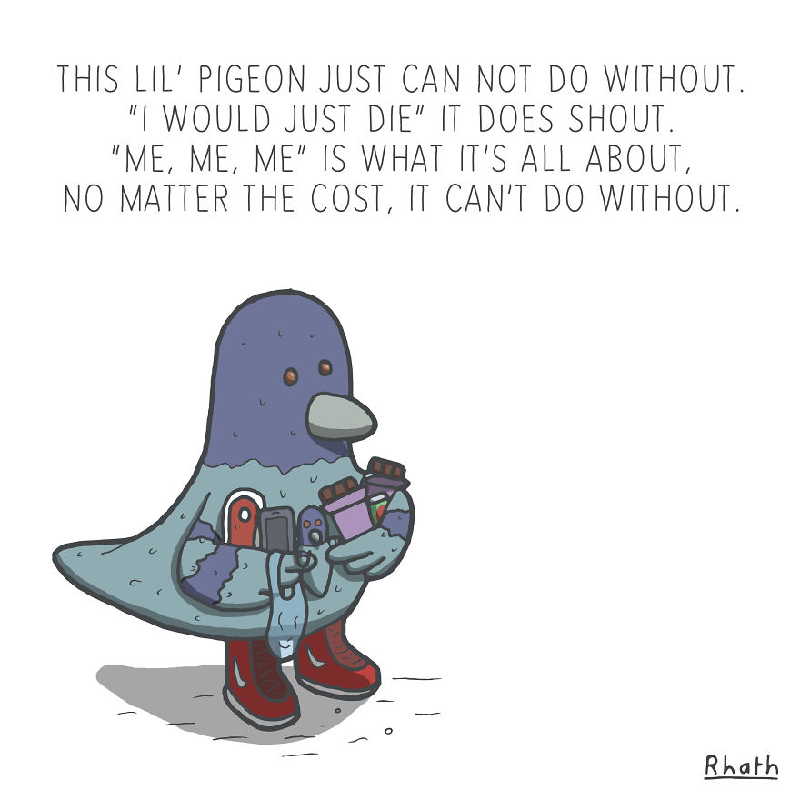 Lil' Pigeons Weigh In On Social Issues