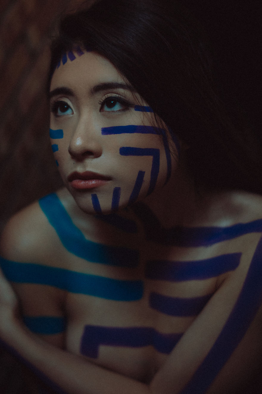 Photographer Combines Paint And Portrait Photography Like No One Else Ever Has