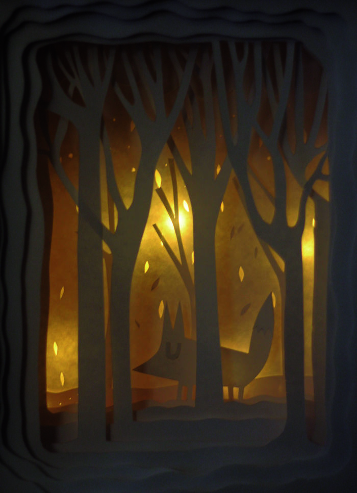 I Made Paper Dioramas Inspired By Nature And Animals