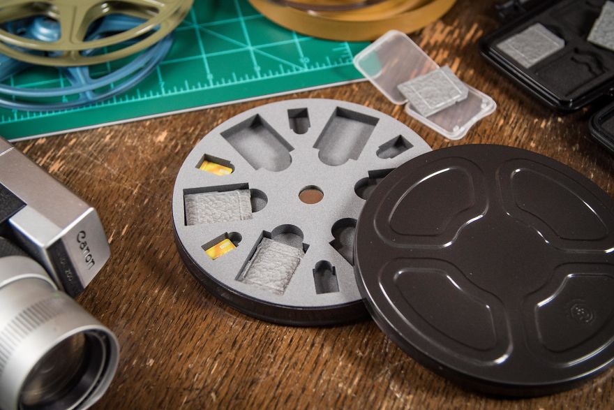 Vntg8 - A Creative Way To Repurpose Old 8mm Film Canisters! Vntg8 - A Creative Way To Repurpose Old 8mm Film Canisters!