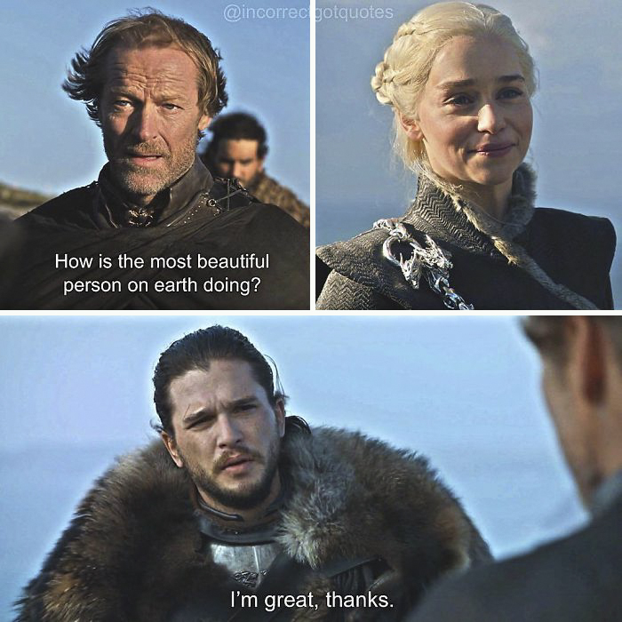 35 Hilariously Incorrect 'Game of Thrones' Quotes That Made Us Die From  Laughter | Bored Panda