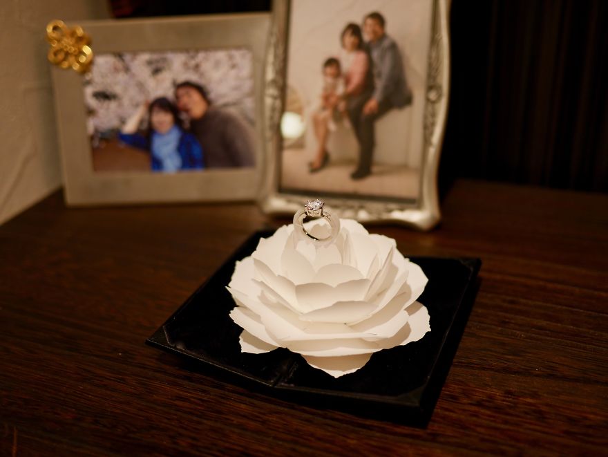 "Grace" Ring Case : The Most Romantic Way To Propose