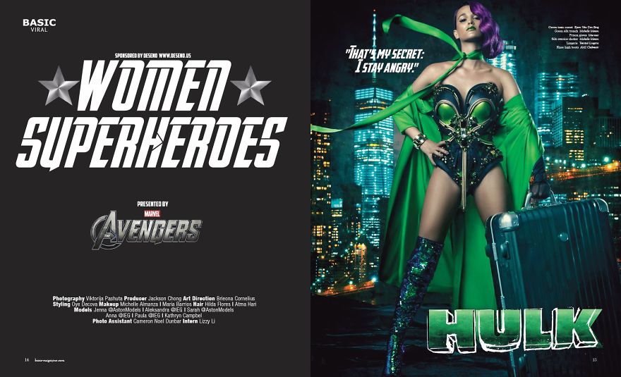 Famous Marvel Characters Re Imagined As Female Superheroes