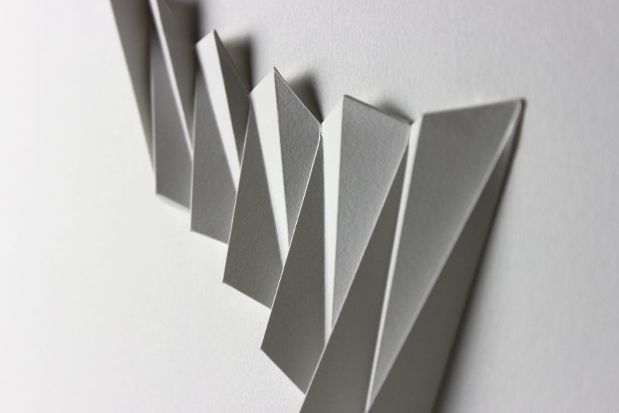 I Apply Design And Model Making Skills To Create Bionic Paper Reliefs