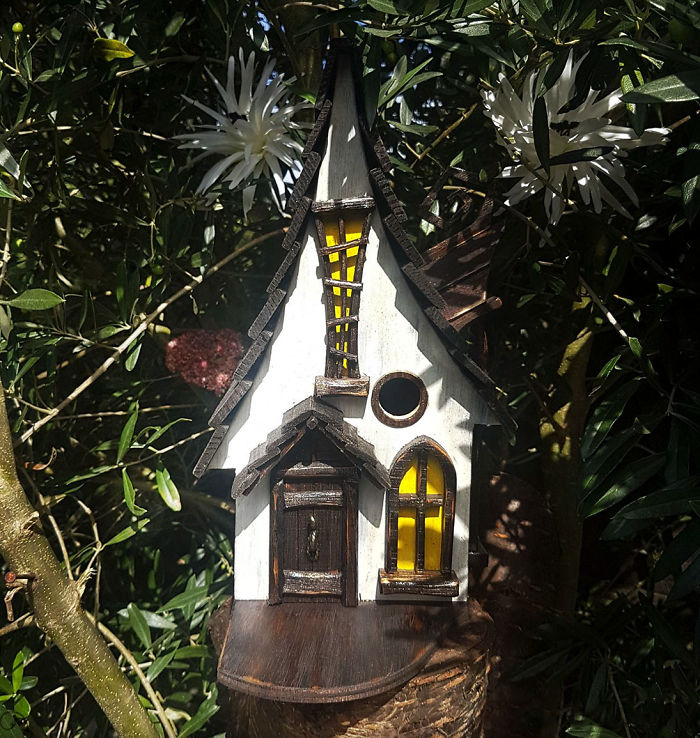 I Build Magical Palaces For The Little Birds In Your Garden.