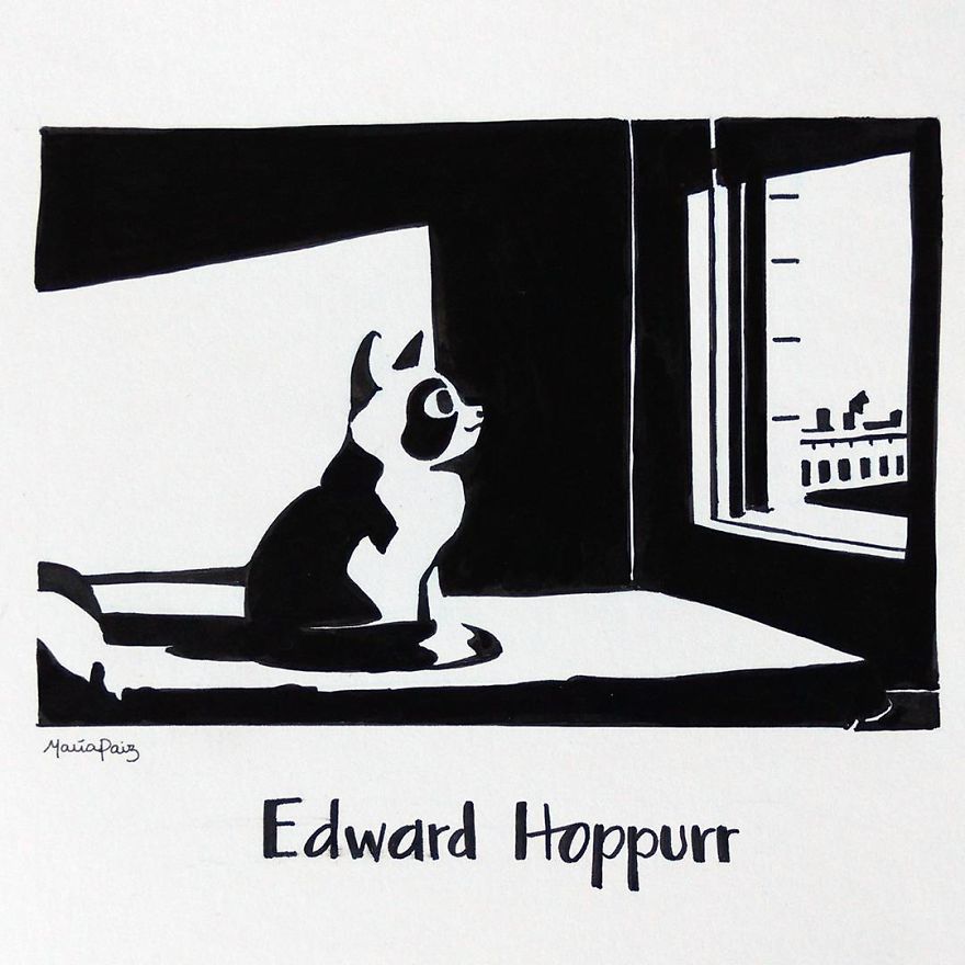 Edward Hopurr's Morning Miau