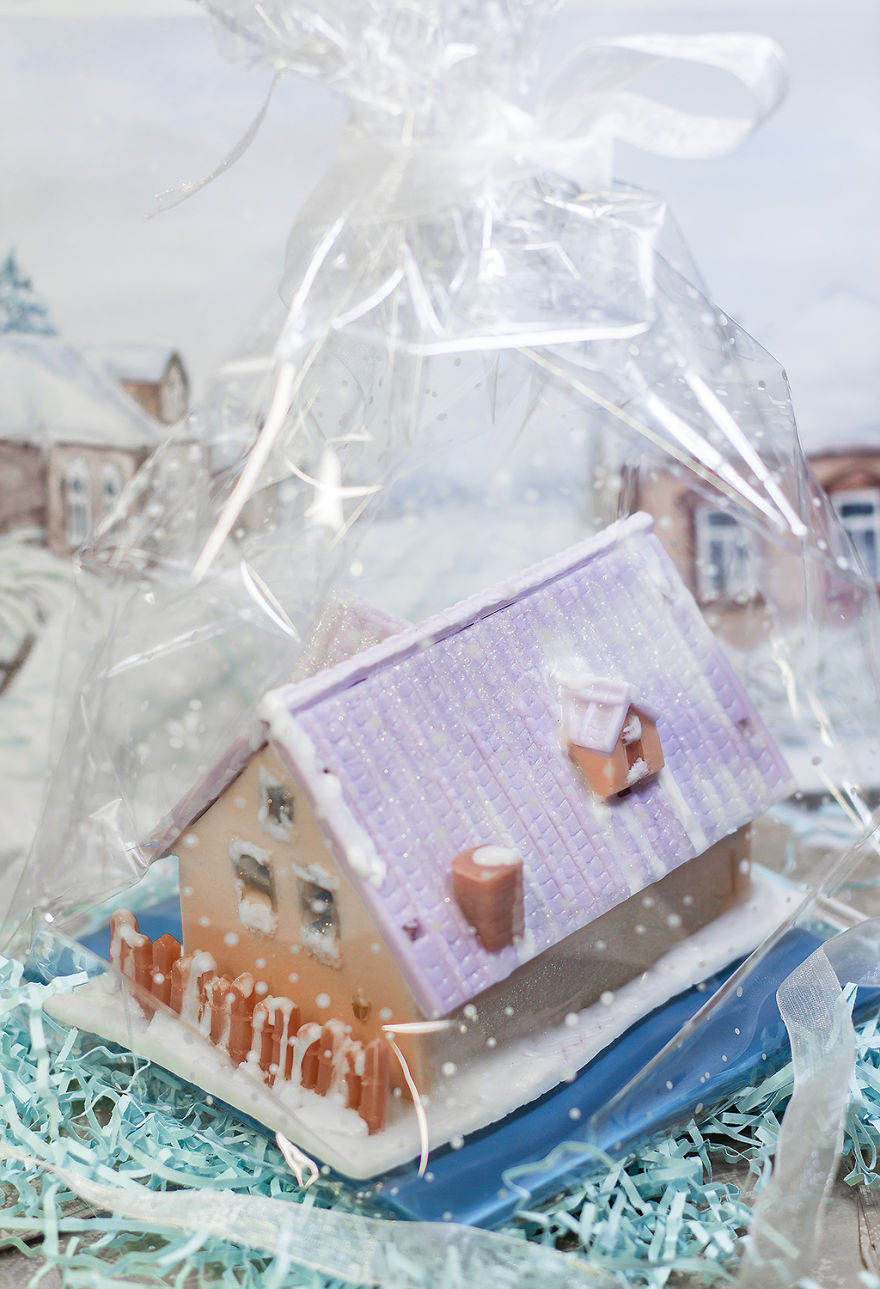 Soap Opera Continues: I Made A Snowy House From Soap