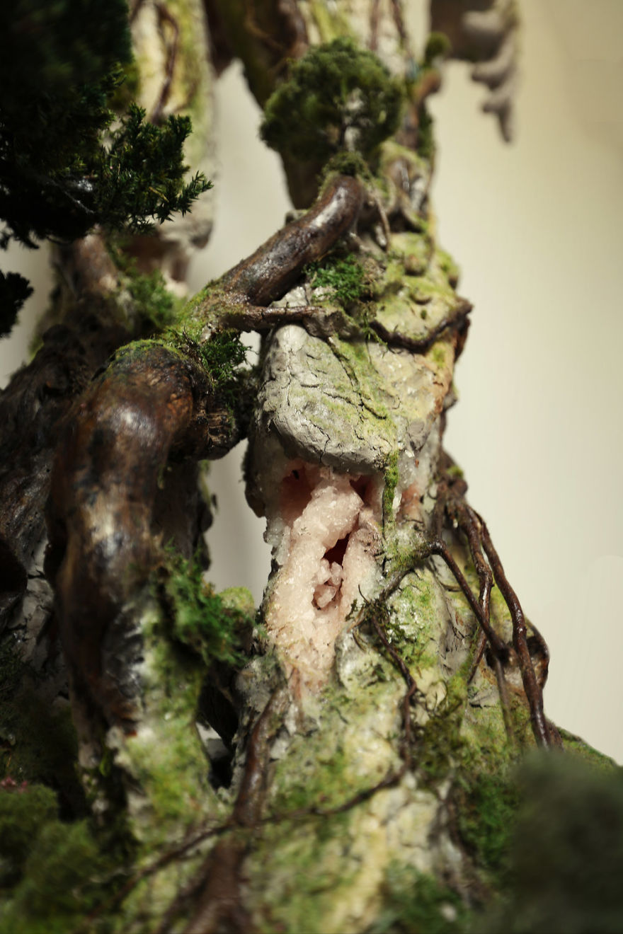 Artist Combines Nature And Technology In His Latest Sculpture Of Modern-Day Protector