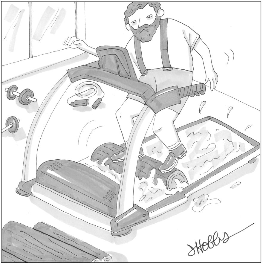 Logrolling Treadmill