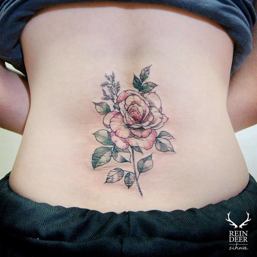 10 Magnificent Red Rose Tattoos That Will Be Blooming All Year Long 10 Magnificent Red Rose Tattoos That Will Be Blooming All Year Long