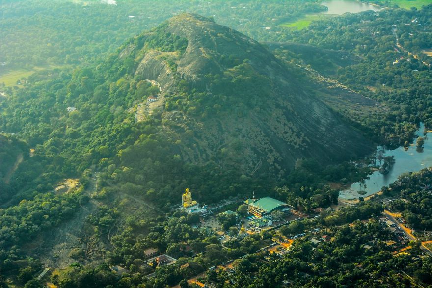 Magnificent Landmarks In Sri Lanka, Seen From The Air!!
