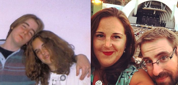 Us At 15 Years Old And At 35 Years Old...