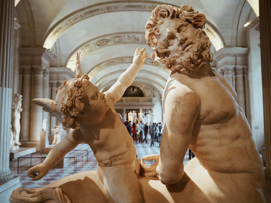 I Went To The Louvre In Paris And Took Some Pictures