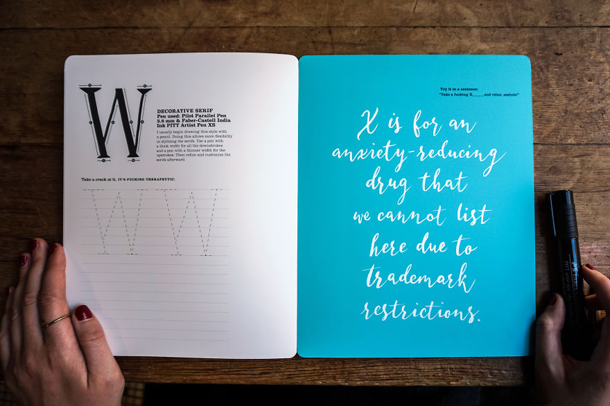 Express Your Irreverent Attitude And Sarcastic Sentiments Through Beautiful Calligraphy In This How-To Lettering Book For Adults Express Your Irreverent Attitude And Sarcastic Sentiments Through Beautiful Calligraphy In This How-To Lettering Book For Adults