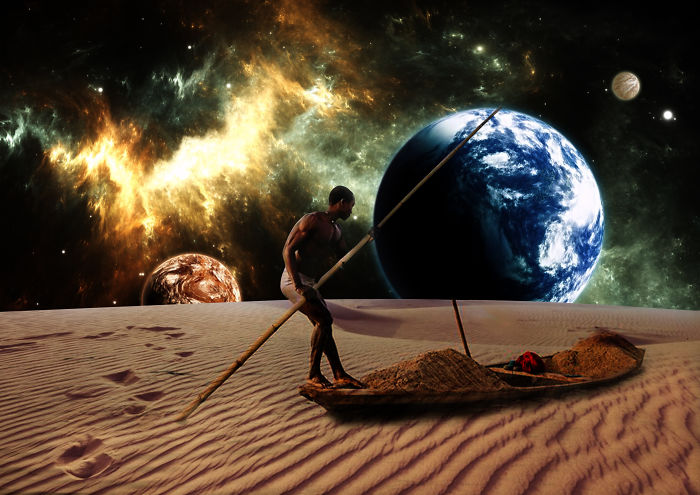 Using Photoshop And Pictures From All Over The Internet I Create My Own Worlds