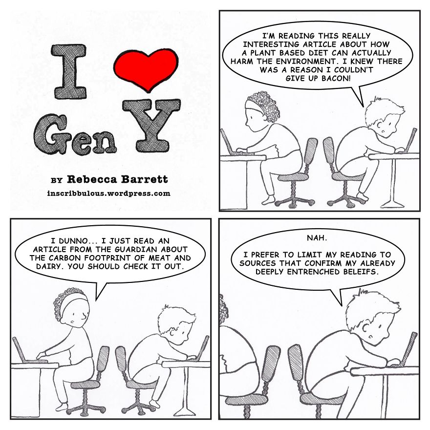 Generation Y Basically Invented The Social Media Echo Chamber