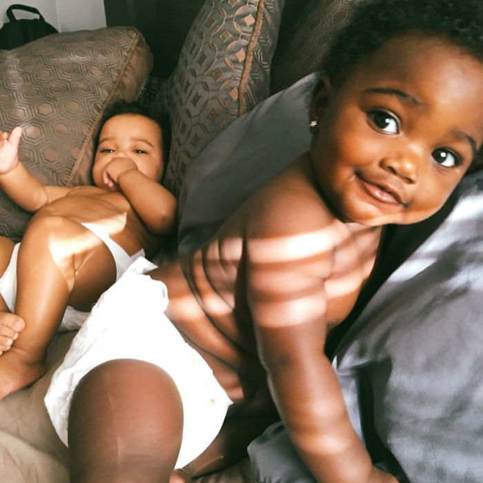 Girls Born In Different Colors Make It Nearly Impossible To Tell They Are Twins