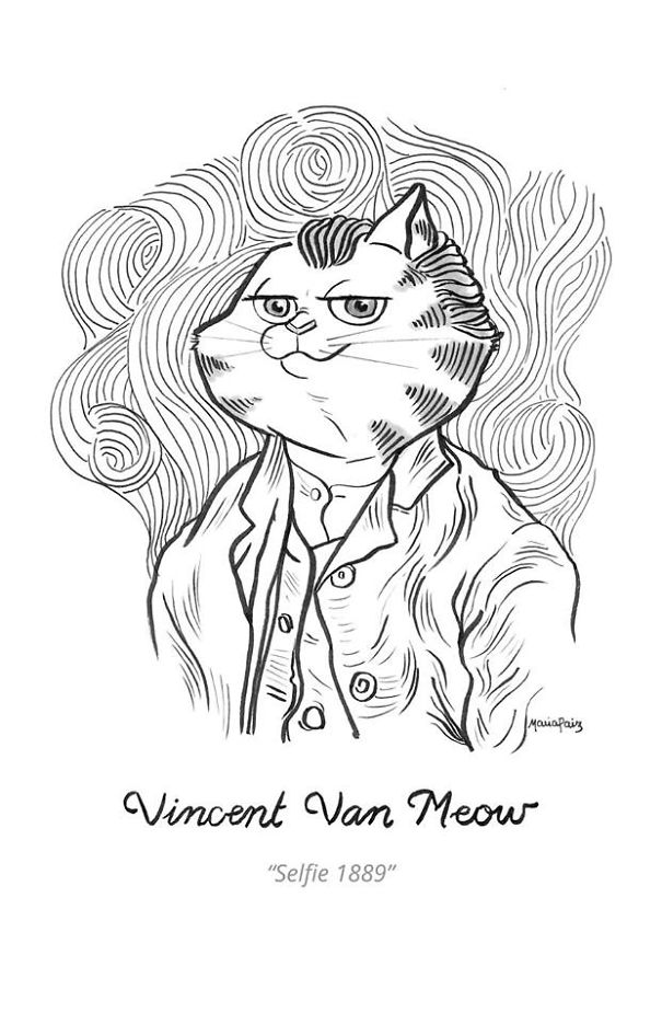 When Mixing Classical Art With Cats, You Get ‘Meowdern Art'