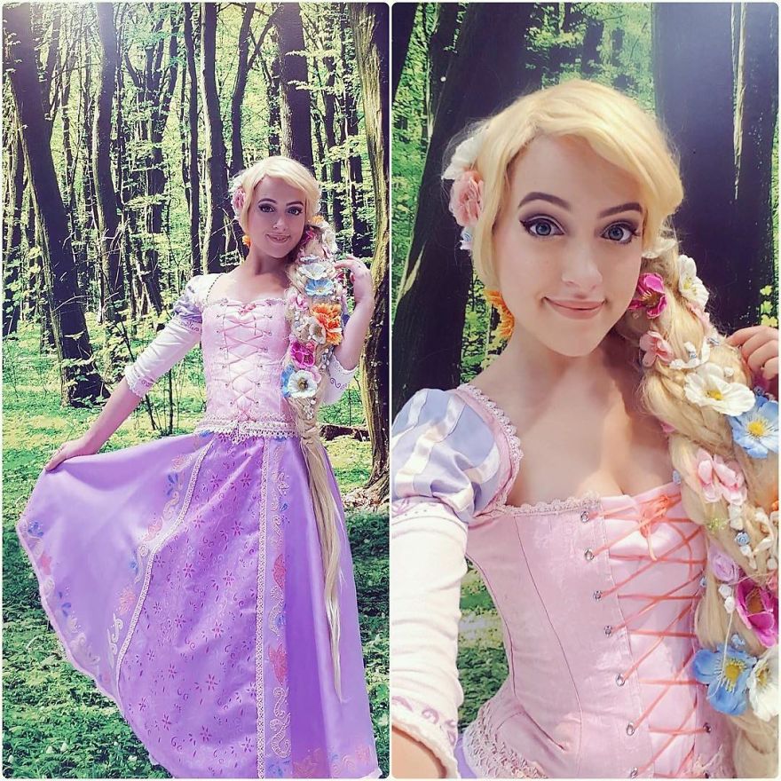Woman Does Incredible Cosplay Work Of The Disney Princesses In Wonderful Dresses