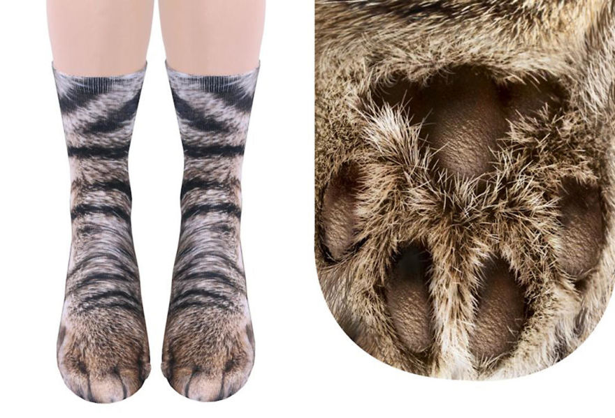 These Hyper-Realistic Socks Will Turn Your Feet Into Beautiful Animal Legs