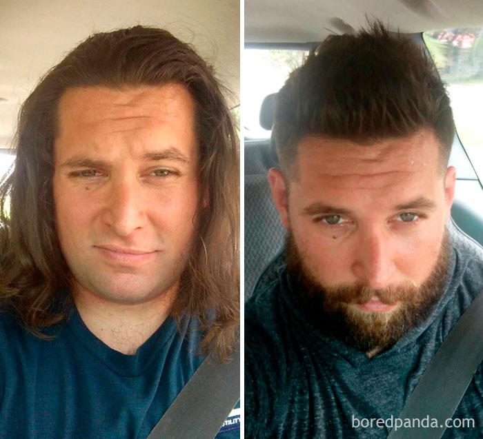 Before & After Pics Of Guys Growing Their Beards | Bored Panda
