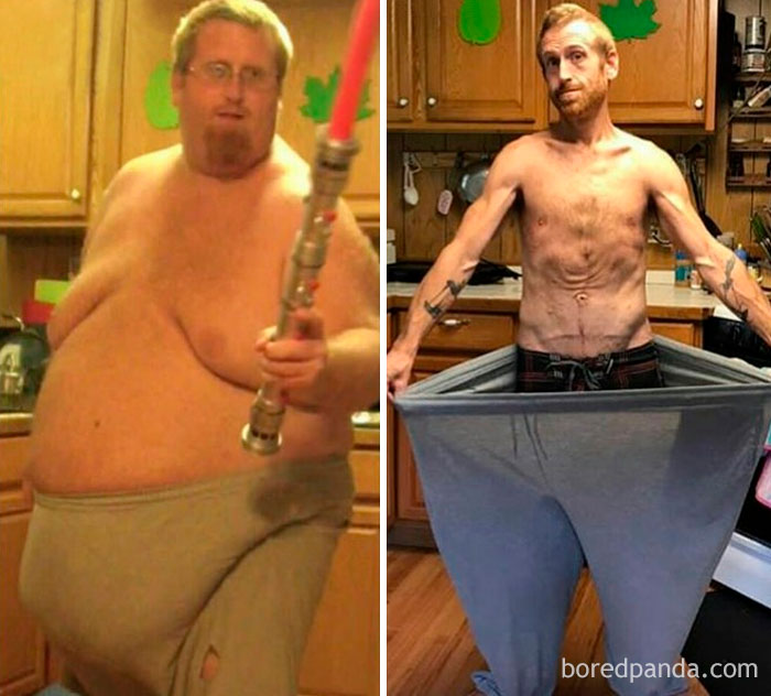 înainte și după weightloss pics tumblr)