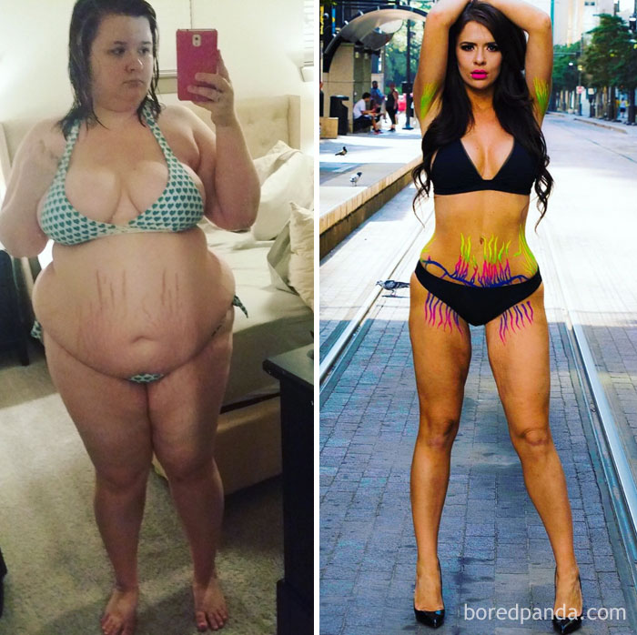 Christine Lost 175 Pounds And Learned To Love Her Stretch Marks