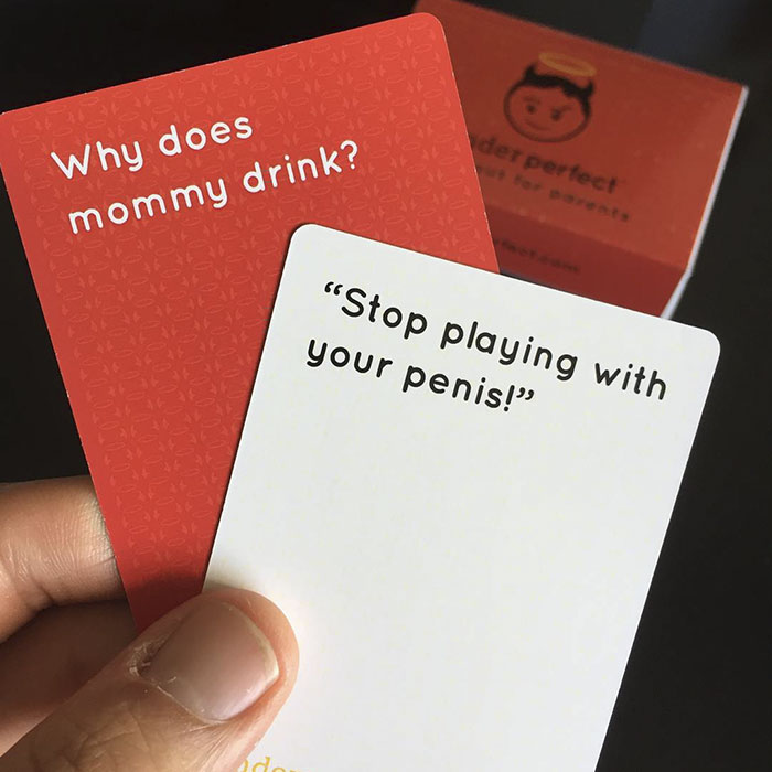 "Cards Against Humanity" For Parents Exists, And It Will Make You Laugh, Then Cry