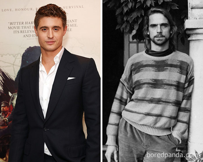 Max Irons And Jeremy Irons At Age 32