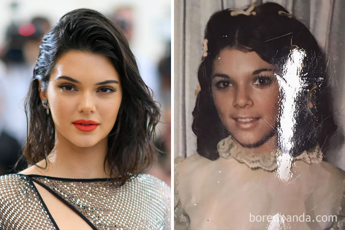 Kendall Jenner And Kris Jenner In Their 20s