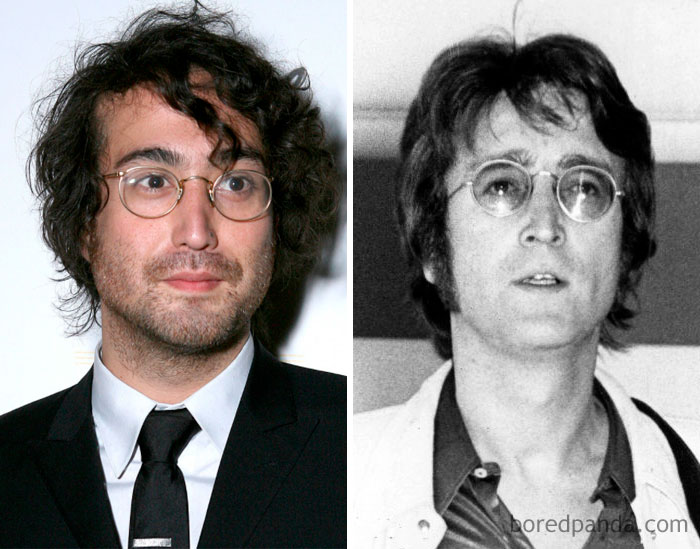 Sean Lennon And John Lennon At Age 31