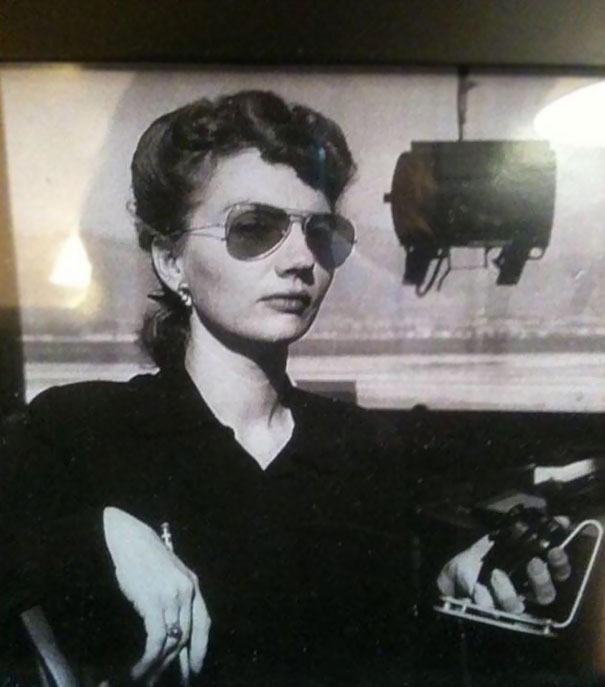 My Grandma As An Air Traffic Controller. She Would Have Been 97 On 3/11