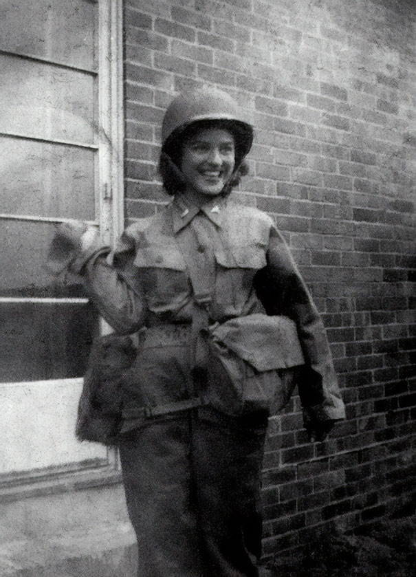 My Grandmother Turned 98 This Week. This Is Her In Her Full Nursing Uniform During WW2