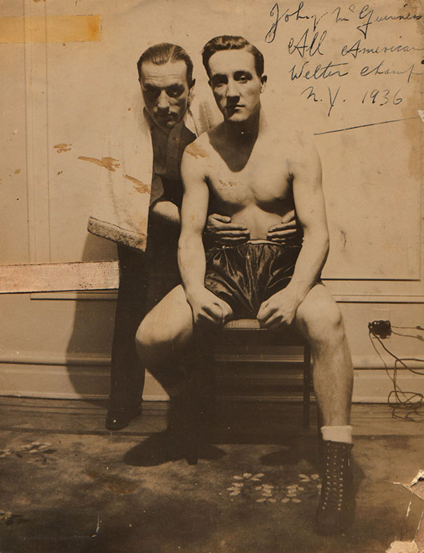 Awesome Picture Of My Grandfather Who Was A Golden Gloves Champion Boxer (Circa 1936, Brooklyn, N.Y.)