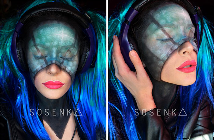 Dj Sona's Makeup, League Of Legends