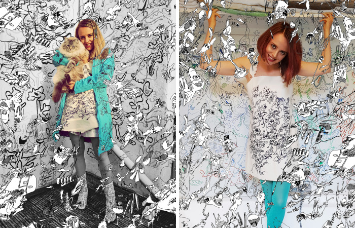 After Drawing On All The Walls Of My House, I Am Now Doodling On All My Clothes And Shoes