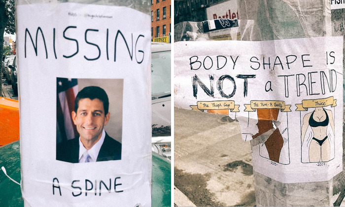 I Photograph The Weirdest Posters I Find In NYC