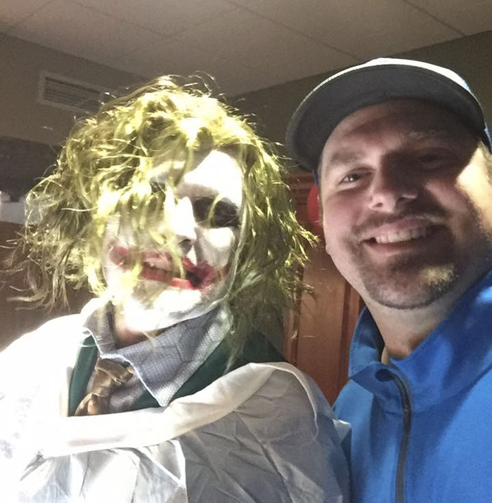 This Doctor Delivered A Baby On Halloween Dressed Up As The Joker