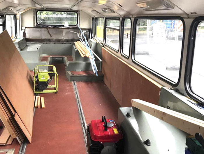 Woman Transforms Double-Decker Bus Into Shelter For Homeless, And Here's How It Looks From Inside