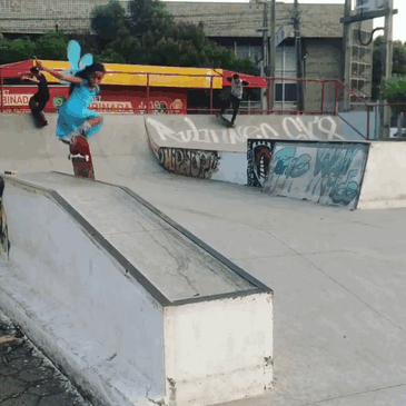 Little Brazilian Girl Goes Viral After Landing Unbelievable Tricks On Her Skateboard While Dressed As A Fairy Princess