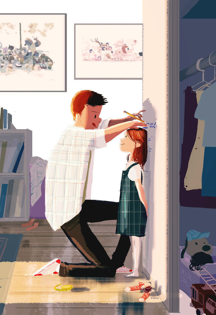 Husband Illustrates Everyday Life With His Wife, Proves Love Is In The Little Things