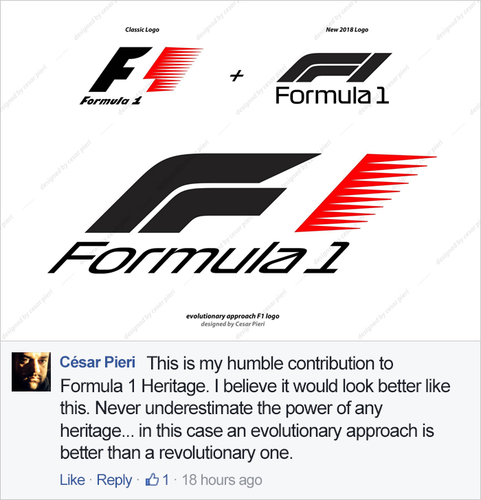 Formula 1 Changes Their 24-Year-Old Logo, Probably Doesn't Expect Reaction Like This