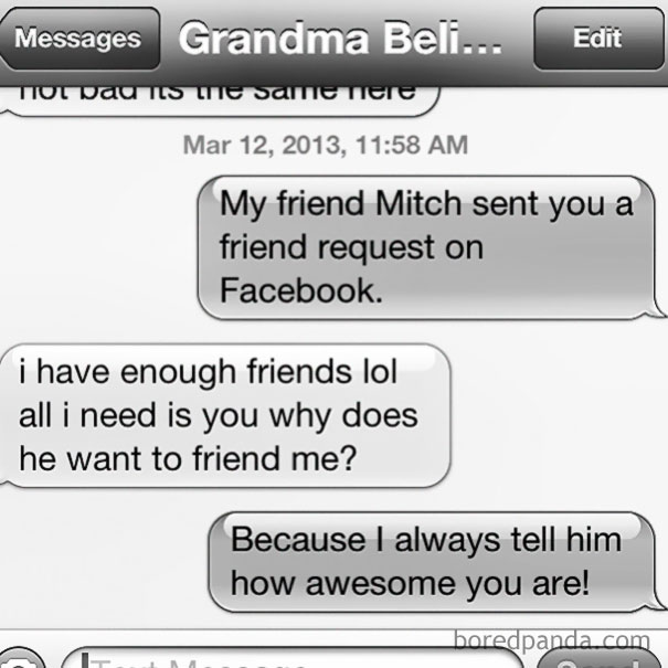 My Grandmother Is Perfect