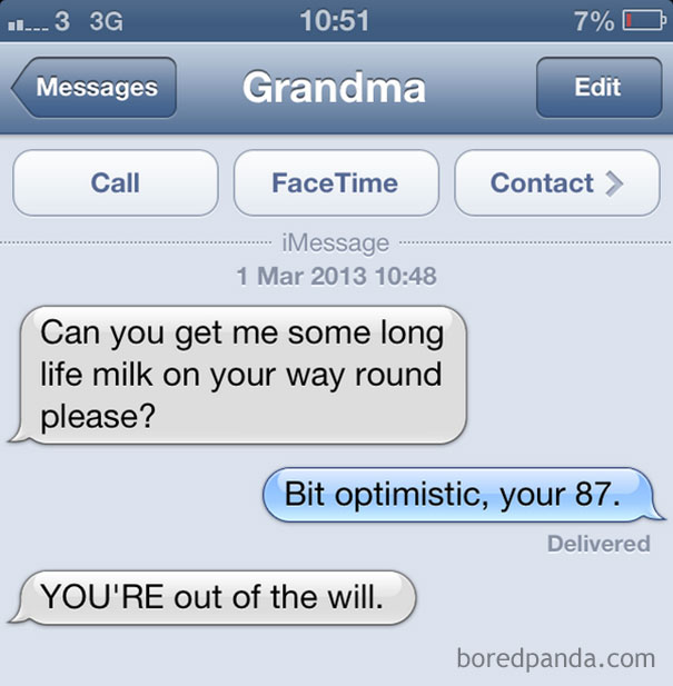 Text From Grandma