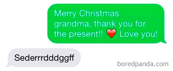 Thanks, Grandma