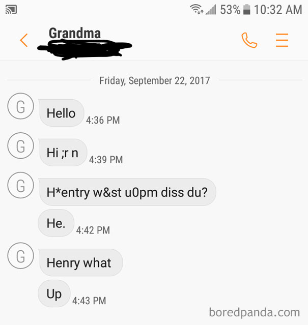 The First Texts My Grandma Ever Sent